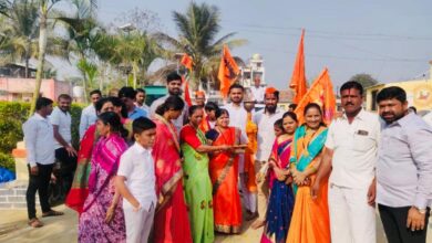 Photo of फुलगाव येथे ‘एक गाव एक शिवजयंती’ उत्साहात साजरी