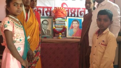 Photo of प्रेरणा मानव विकास प्रतिष्ठानने उभारली गुढीपाडव्यानिमित्त पुस्तकांची गुढी
