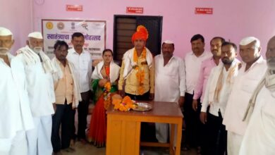 Photo of निमगाव येथे स्वातंत्र्याच्या अमृतमहोत्सवा निमित्त “एक दिवस सैनिकांसाठी” उपक्रम साजरा