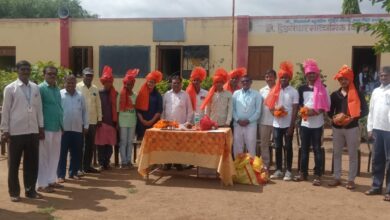 Photo of डॉ. हेडगेवार माध्यमिक विद्यालयात CET व NMMS परीक्षा पात्र विद्यार्थ्यांचा सत्कार संपन्न
