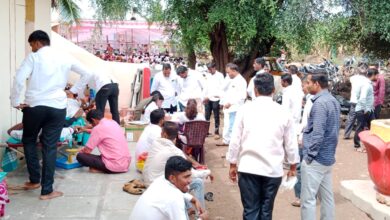 Photo of स्व.कै. विनायक फाळके यांच्या पुण्यस्मरण दिनानिमित्त विविध सामाजिक उपक्रम संपन्न