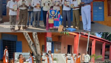 Photo of श्री. उत्तरेश्वर विद्यालयात वाचन प्रेरणा दिन व जागतिक हात धुवा दिन उत्साहात साजरा