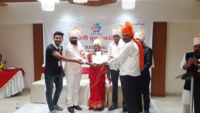 Photo of घारगाव येथील संजय सरवदे ‘नॅशनल ग्रेट अचीवर्स अवार्ड २०२२’ या पुरस्काराने सन्मानित