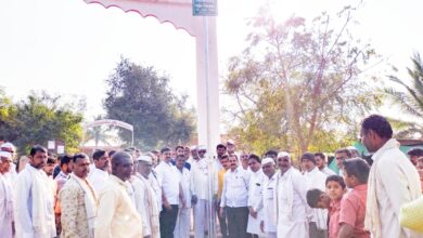Photo of खडकेवाडी येथील स्ट्रीट लाईट दिव्याचे भाजप तालुकाध्यक्ष गणेश चिवटे यांच्या हस्ते उद्घाटन