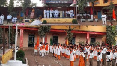 Photo of श्री उत्तरेश्वर माध्यमिक व उच्च माध्यमिक विद्यालयात प्रजासत्ताक दिन उत्साहात साजरा