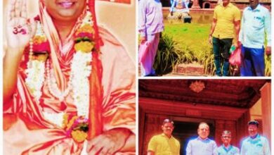Photo of जगद्गुरु नरेंद्राचार्यजींचे कार्य दीपस्तंभासारखे; करमाळ्यातही नरेंद्रमहाराजांचा प्रवचन कार्यक्रम होणार- श्रेणिकशेठ खाटेर