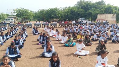 Photo of गौंडरे येथील डॉ. हेडगेवार माध्यमिक विद्यालयात ७६ वा स्वातंत्र्य दिन उत्साहात साजरा