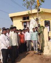 Photo of शेलगाव (क) येथील कृषी क्रांती गटाने उभारली विषमुक्त शेतीची व वृक्ष संवर्धनाची गुढी