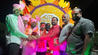 Photo of श्रीदेवीचामाळ येथे शिवजयंती उत्साहात साजरी 