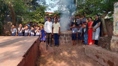 Photo of रावगाव जिल्हा परिषद शाळेत विद्यार्थ्यांकडून होळी साजरी