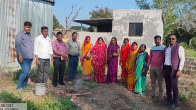 Photo of प्लास्टिक कचऱ्याचे व्यवस्थापन आणि पुनर्वापर करणे गरजेचे- सरपंच युवराज मगर